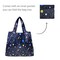 Wrapables Medium Foldable Tote Nylon Reusable Grocery Bag (Set of 2), Outer Space